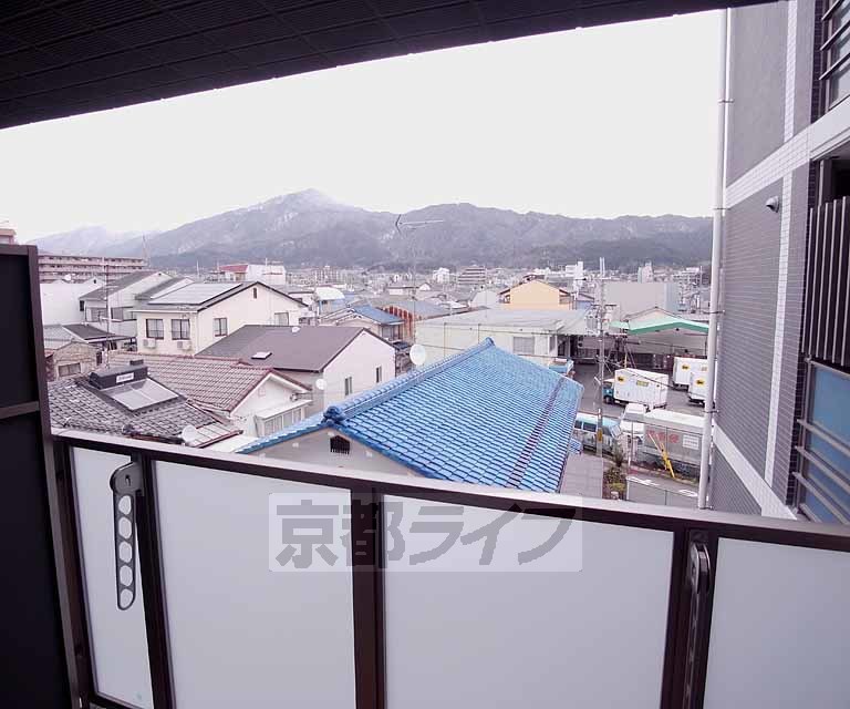 眺望　綺麗な空気の風景が広がります。