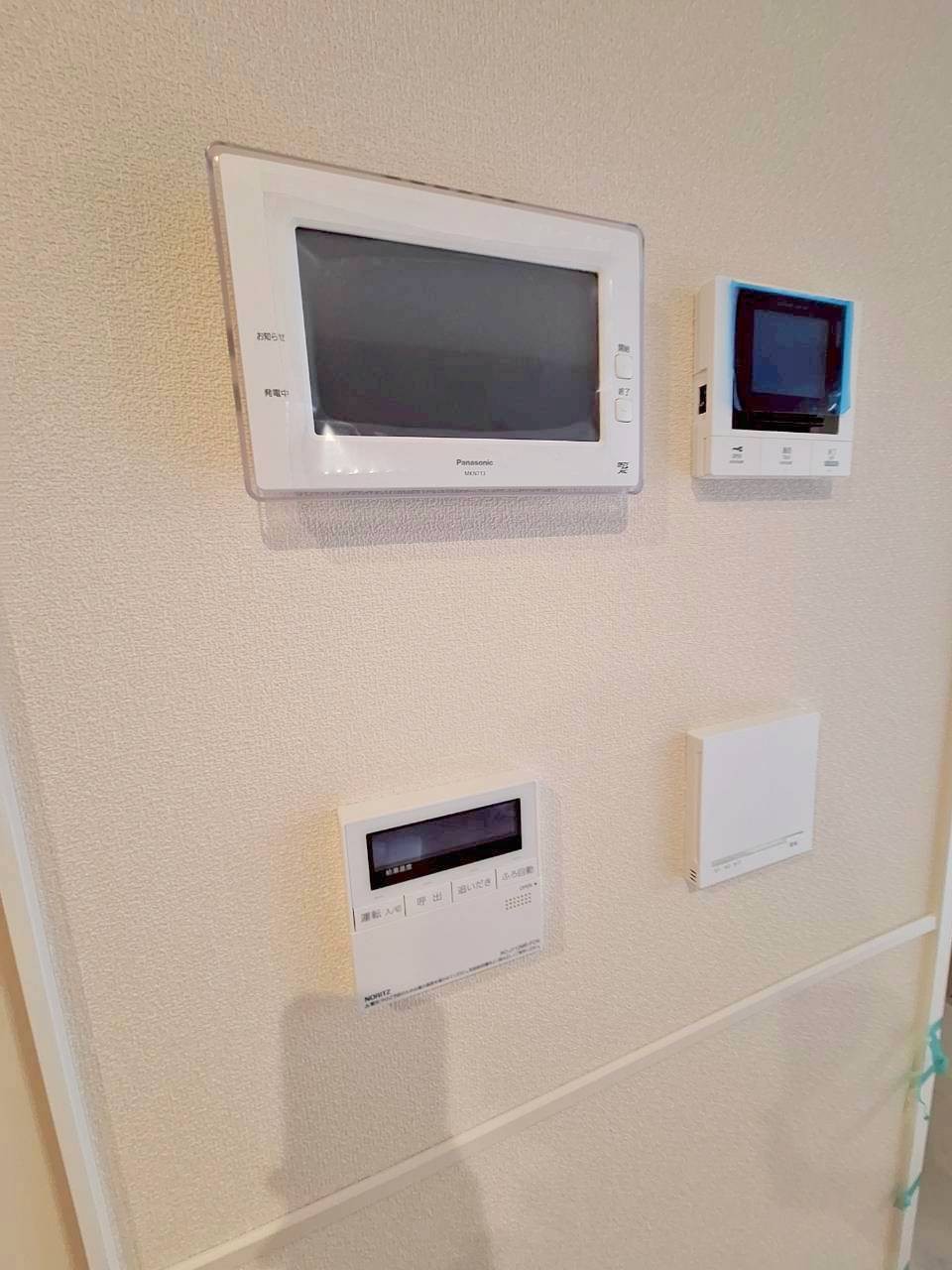 セキュリティ　※建築中写真です