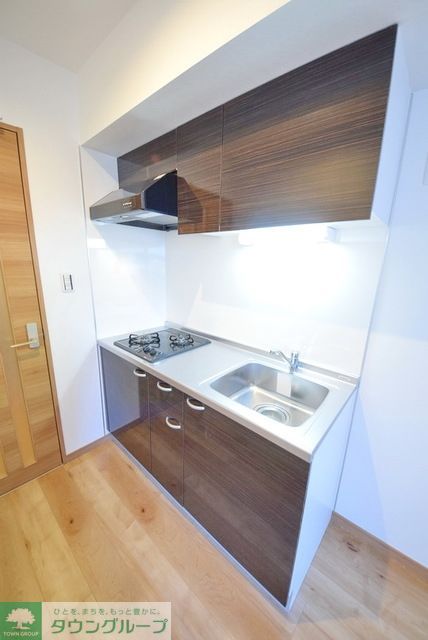 キッチン　ガス2口システムキッチン