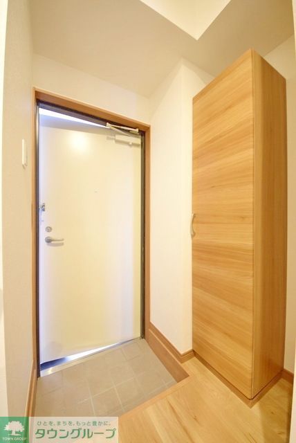 玄関　シューズボックス付き玄関