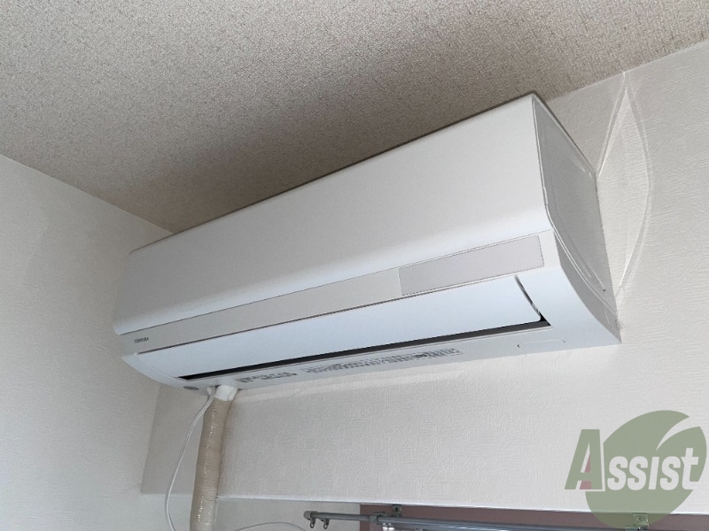 その他設備　エアコンが付いているので夏も冬も快適ですね～