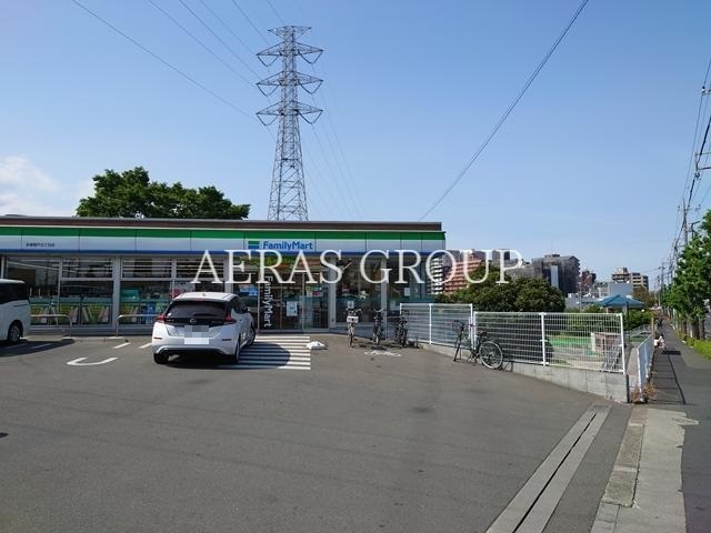 コンビニ　ファミリーマート 秀栄関戸五丁目店（コンビニ）まで505m