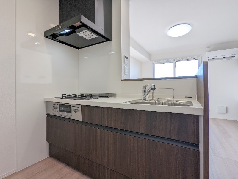 キッチン　図面と現状に相違がある場合には現状を優先