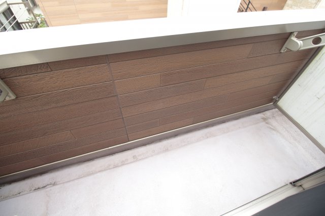 バルコニー　洗濯物もしっかり干せます。