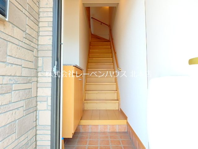 玄関　同モデルの別物件参考写真です