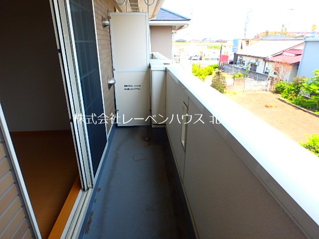 バルコニー　同モデルの別物件参考写真です