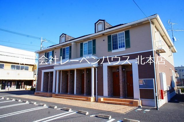 建物外観　レーベンハウス北本店へ　048-590-5757