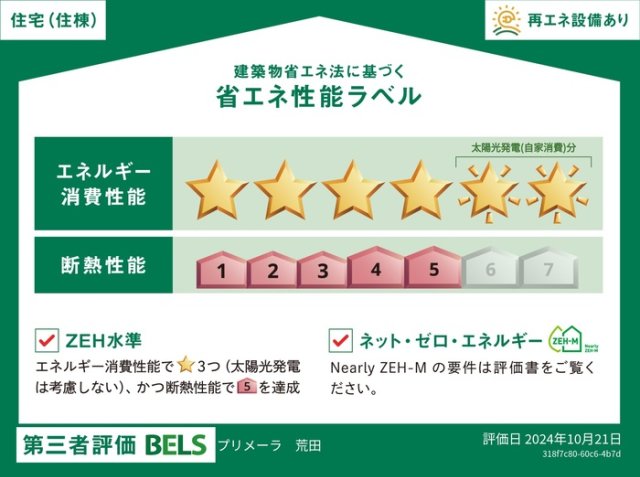 その他　ＢＥＬＳマーク（住棟）