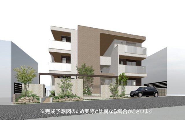 建物外観　完成パース