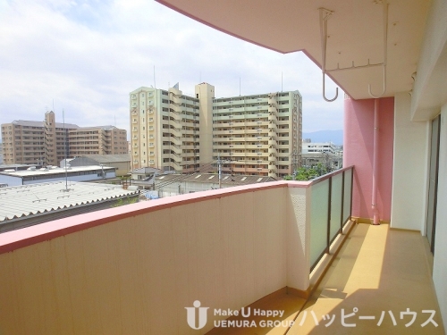 バルコニー　参考写真（別部屋の写真の為、内装が異なる場合がございます）
