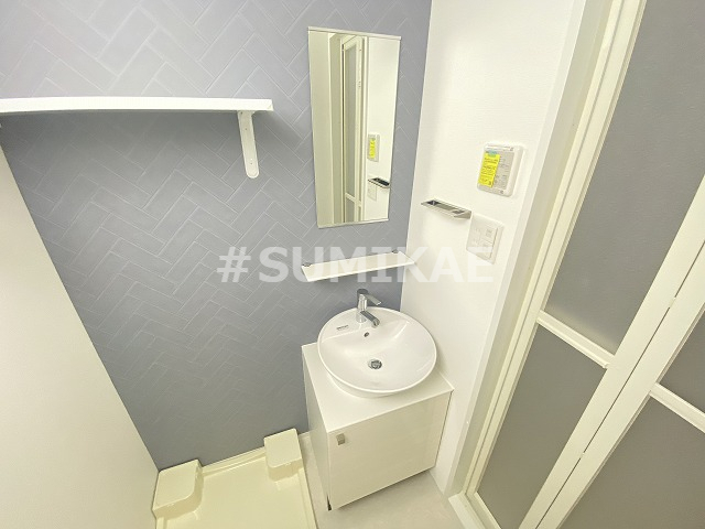 洗面設備　忙しい朝には欠かせない洗面所です