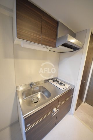 キッチン　TAT LYON TIMBER TOWN　2口ガスキッチン