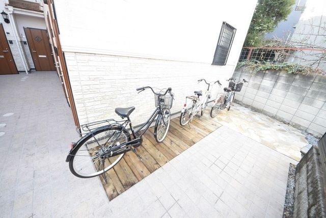 駐車場　★駐輪できるスペースがあります★