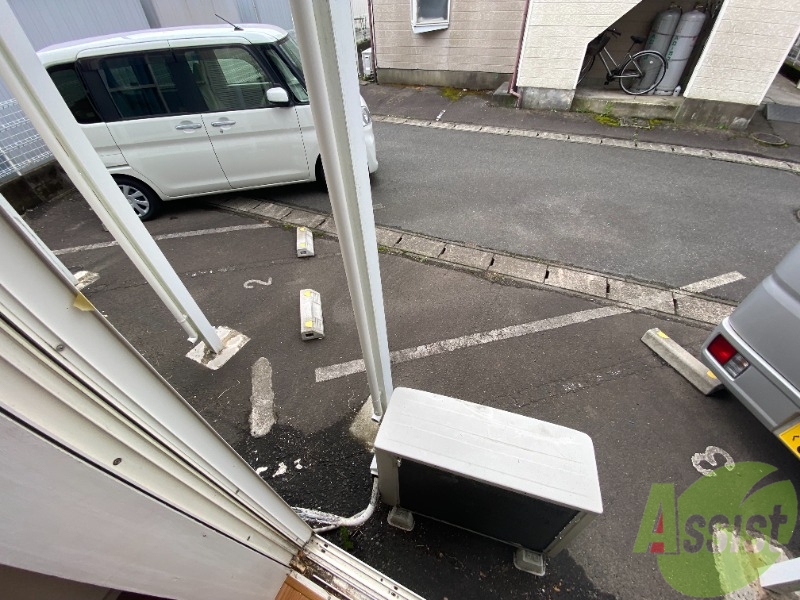 バルコニー　ベランダからの眺めは開放感が有り、良さそうですね。