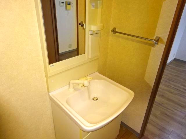 洗面設備　※同タイプの部屋写真です
