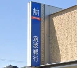 銀行　筑波銀行みどりの支店（銀行）まで1274m