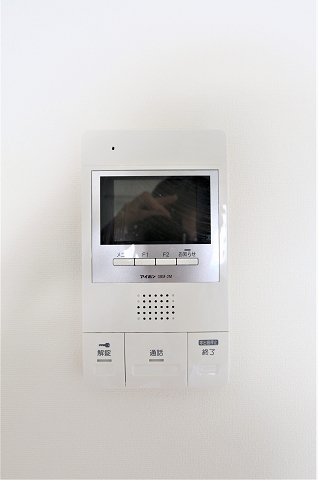 セキュリティ　モニター付きでセキュリティバッチリ