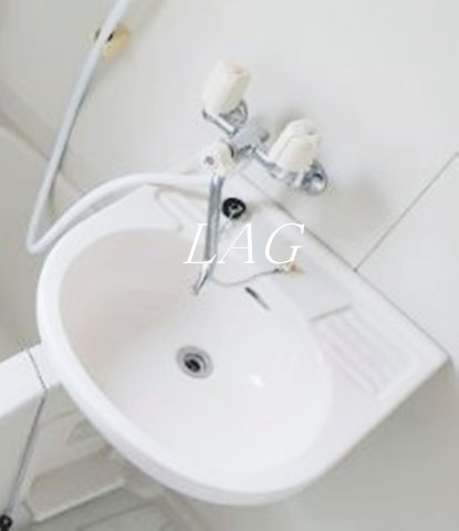 洗面設備　洗面台です。