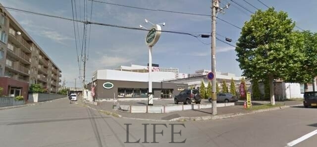 スーパー　C＆Cキャロット新さっぽろ店（スーパー）まで553m