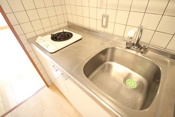 キッチン　※別号室の写真です。