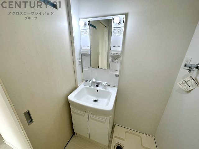 洗面設備　洗髪洗面化粧台付き♪