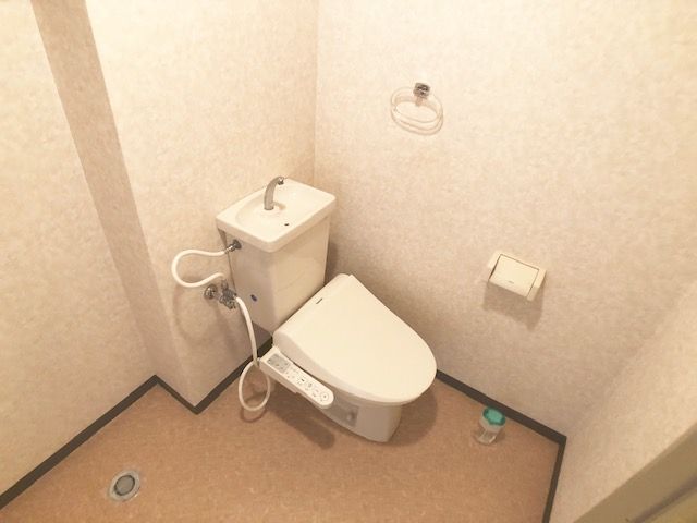 トイレ　水廻りが綺麗なのは嬉しいですね。
