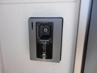 セキュリティ　カメラ付インターホン