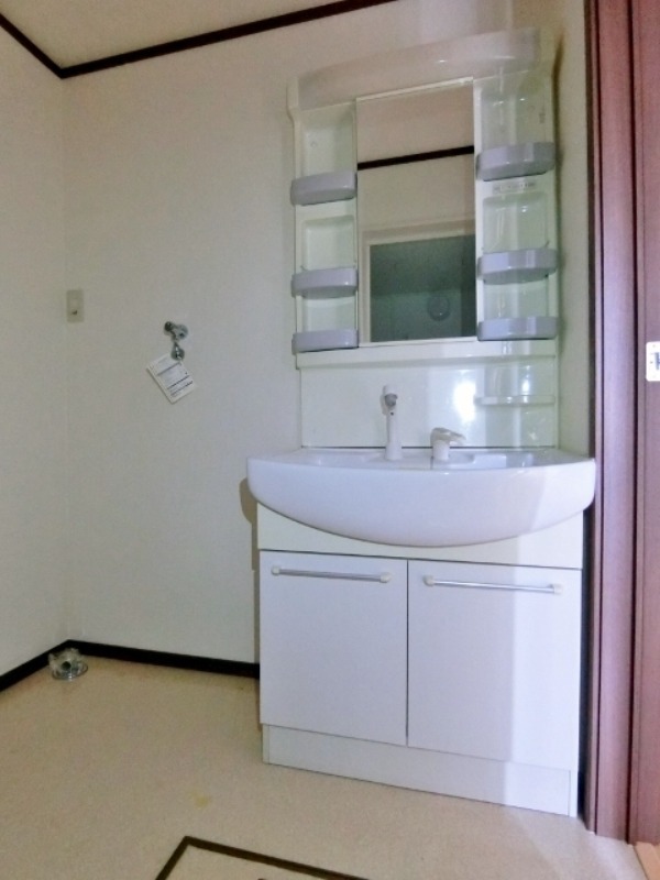 洗面設備　図面と現状に相違がある場合には現状を優先