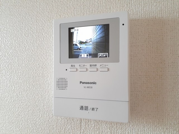 セキュリティ　TVモニター付きで来客対応も安心♪