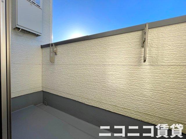 バルコニー　モデルルームの為、現状を優先致します。