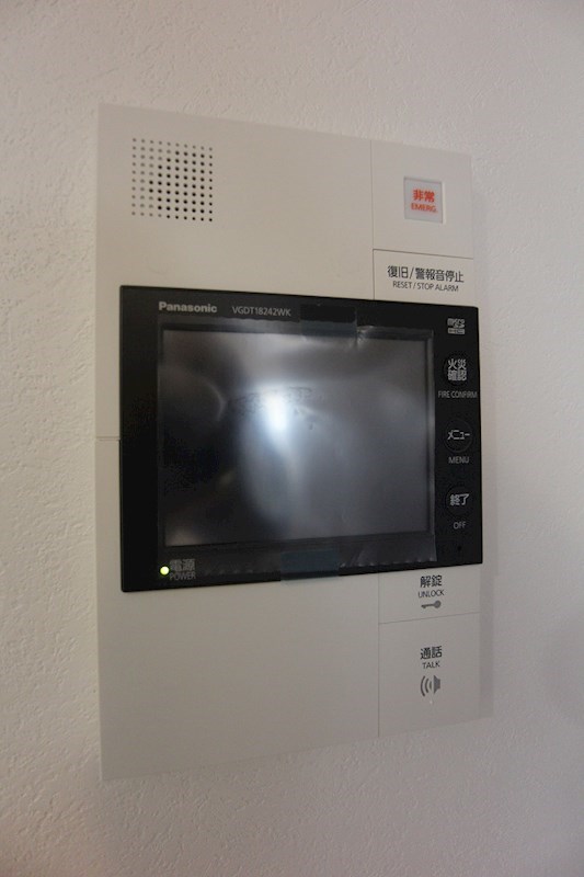 セキュリティ　※別号室の参考写真になります。