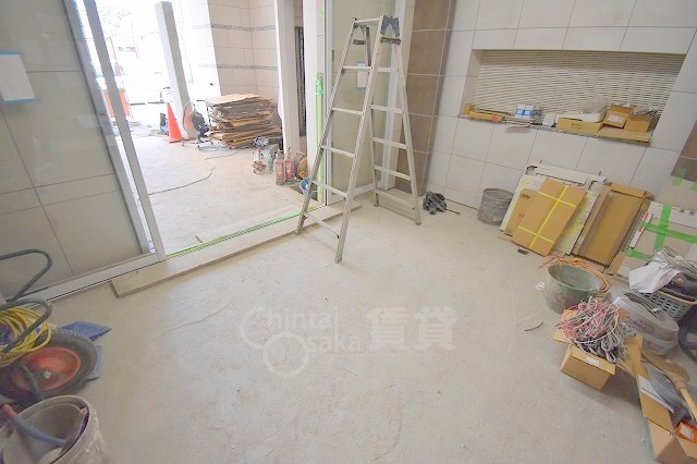 ロビー　建設中