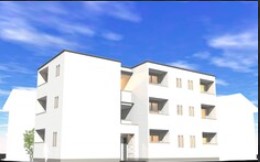 建物外観　建築時パース