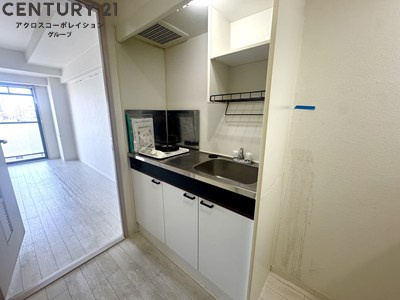 キッチン　ガスコンロ付きのキッチン！