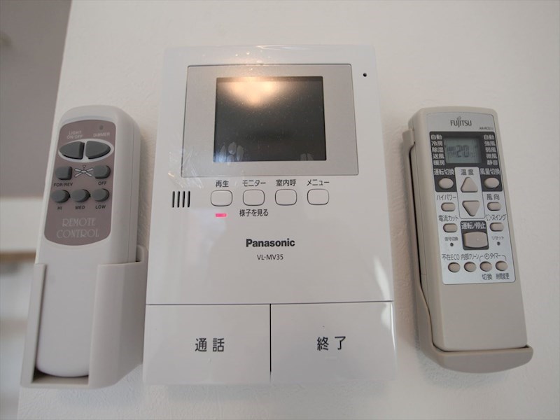 セキュリティ　ＴＶモニター付インターホン