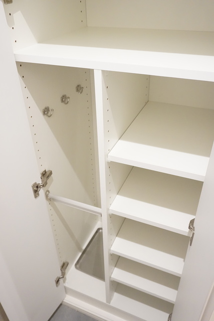 玄関　下駄箱付なので、玄関はいつでもスッキリ片付きますね☆