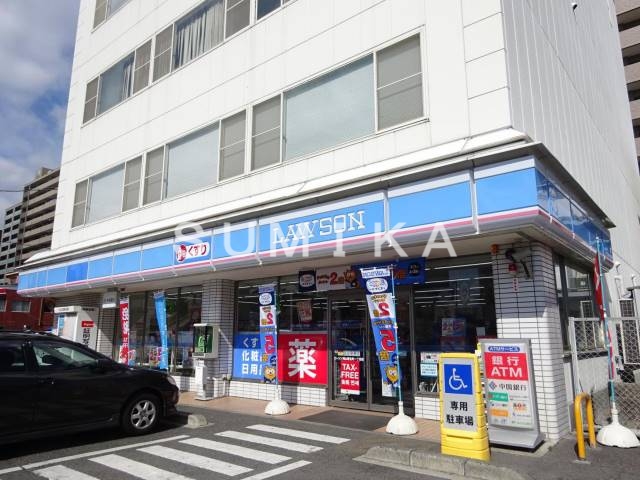 コンビニ　ローソン岡山厚生町1丁目店（コンビニ）まで210m