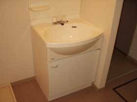 洗面設備　独立洗面台