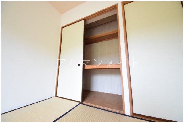 収納　十分な収納スペースがあります