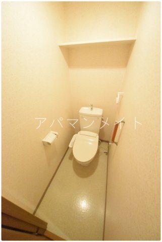 トイレ　ウォシュレット付きです！