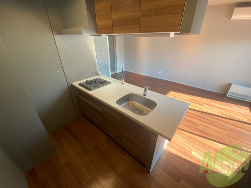 キッチン　キッチンはスペースも広々していて使いやすそうですよ！