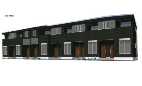 建物外観　※建築中のため、同シリーズの写真をご参照ください。