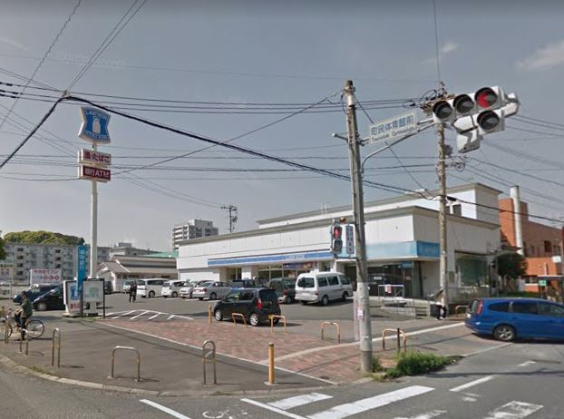 コンビニ　ローソン 水巻梅ノ木店（コンビニ）まで569m