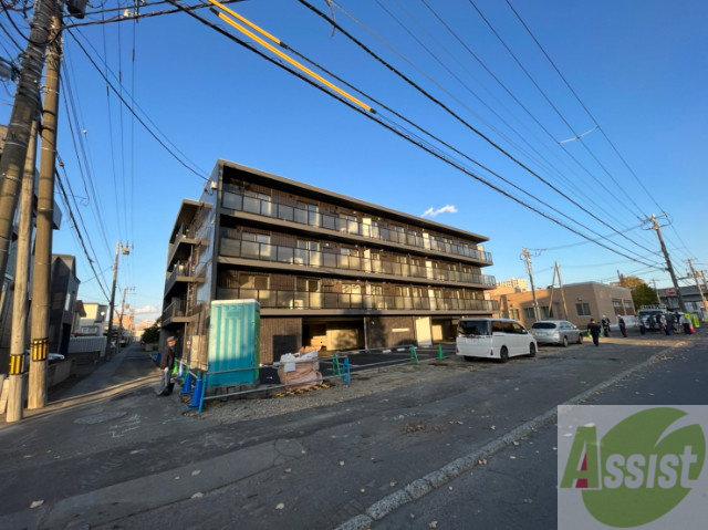 建物外観　札幌市北区新琴似六条「メニーズコート麻生西プレミア」