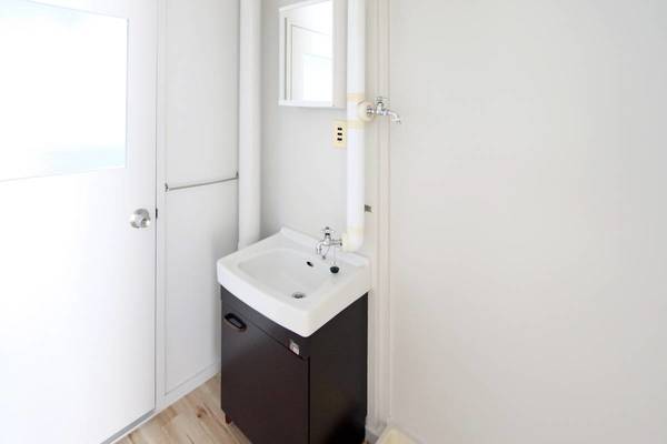 洗面設備　ビレッジハウスの同一物件・同一タイプの間取りの写真です