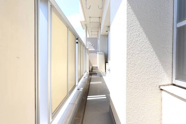 バルコニー　ビレッジハウスの同一物件・同一タイプの間取りの写真です