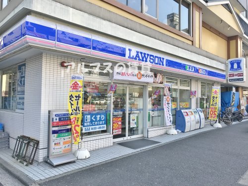 コンビニ　ローソン 戸部駅前店（コンビニ）まで124m