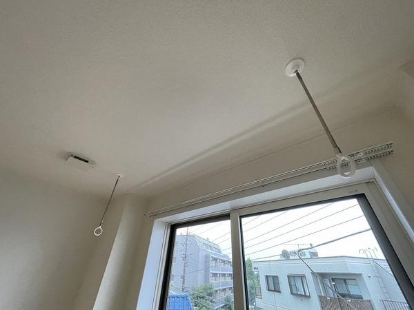その他設備　室内物干しフック