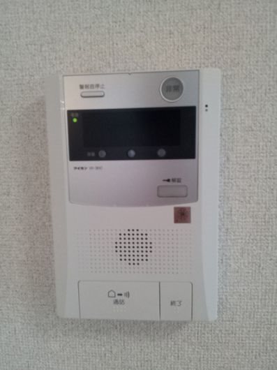 セキュリティ　インターホンです。