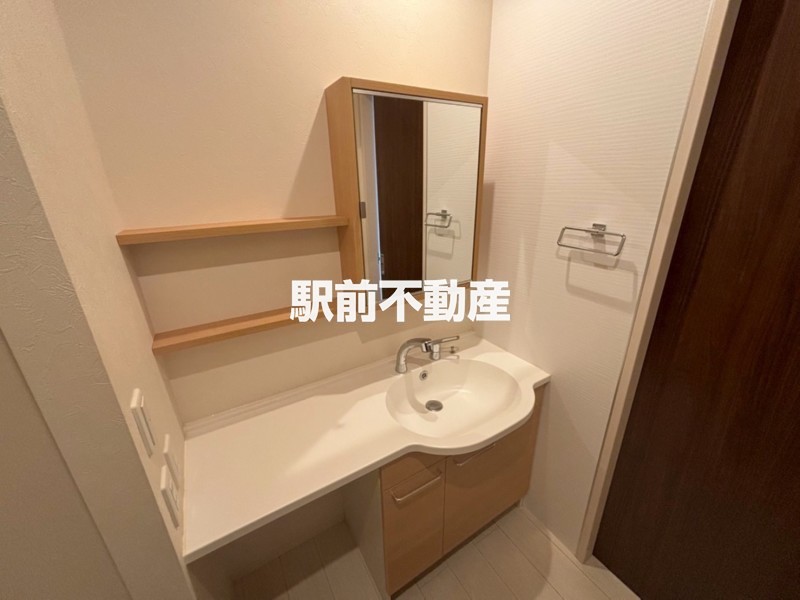 洗面設備　角部屋流用